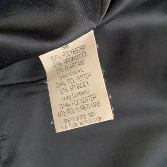 {VTG} Theory | Wool Blend Military Utilitarian Double Breasted Blazer Jacket (8) - Picture 12 of 17